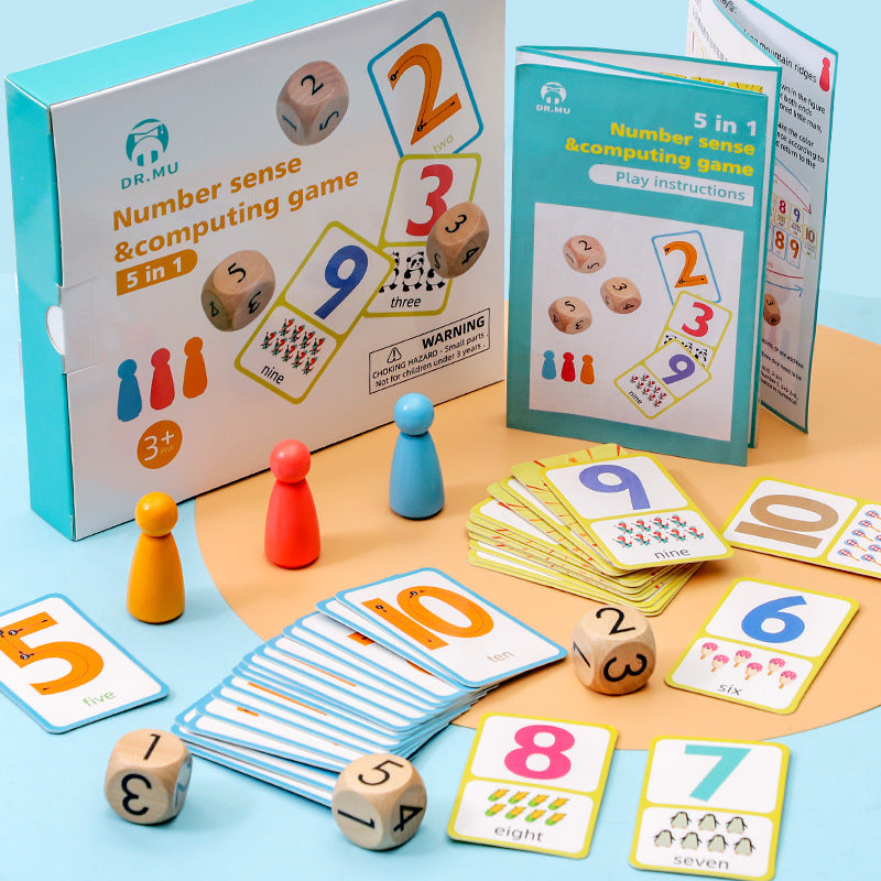 5 in 1 Number Sense and Computing Game