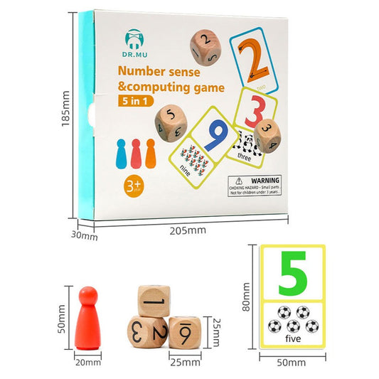 5 in 1 Number Sense and Computing Game