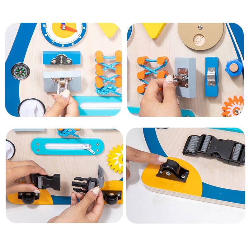 Montessori Penguin Busy Board