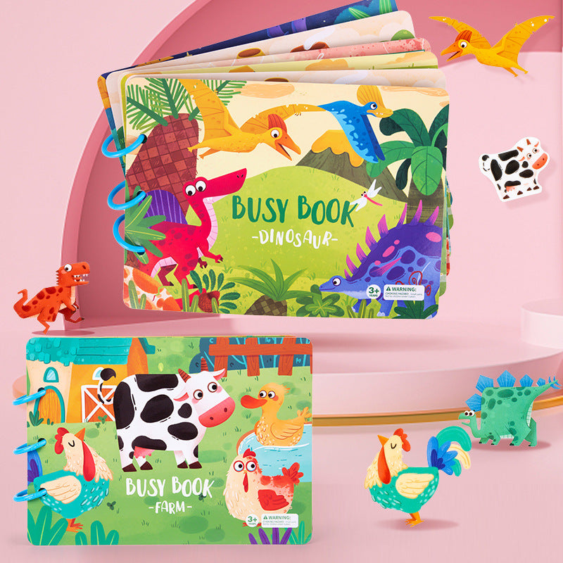 Wooden Busy Book