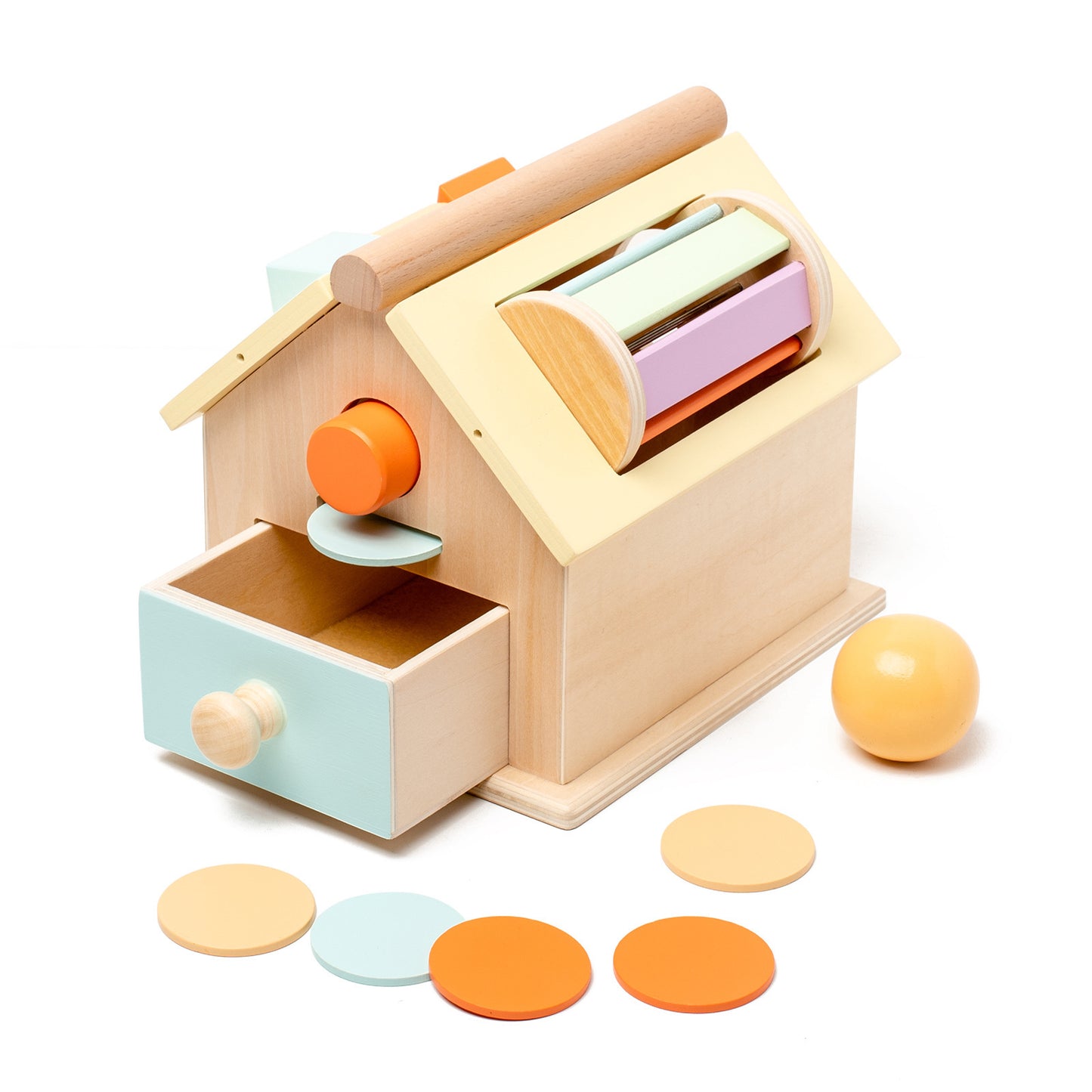 4 in 1 Montessori Wooden Activity House